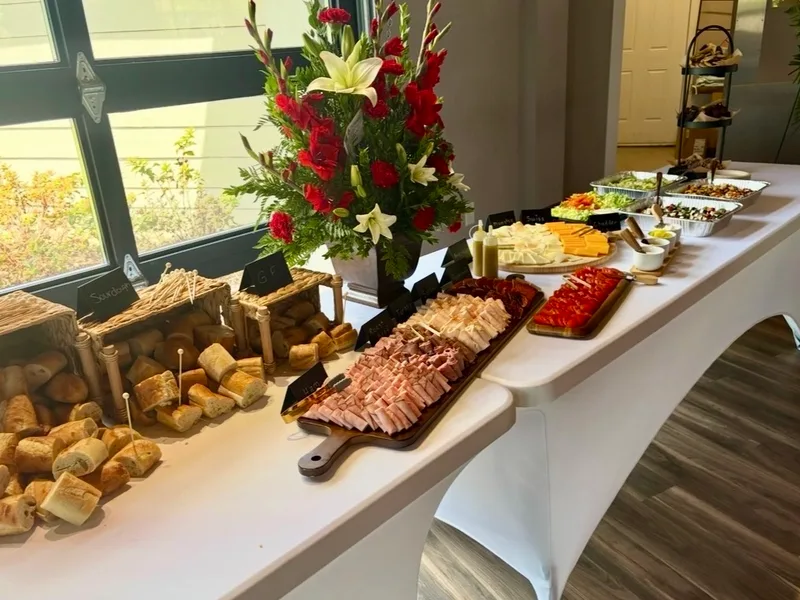 Light Grazing Table at Hudson Gardens